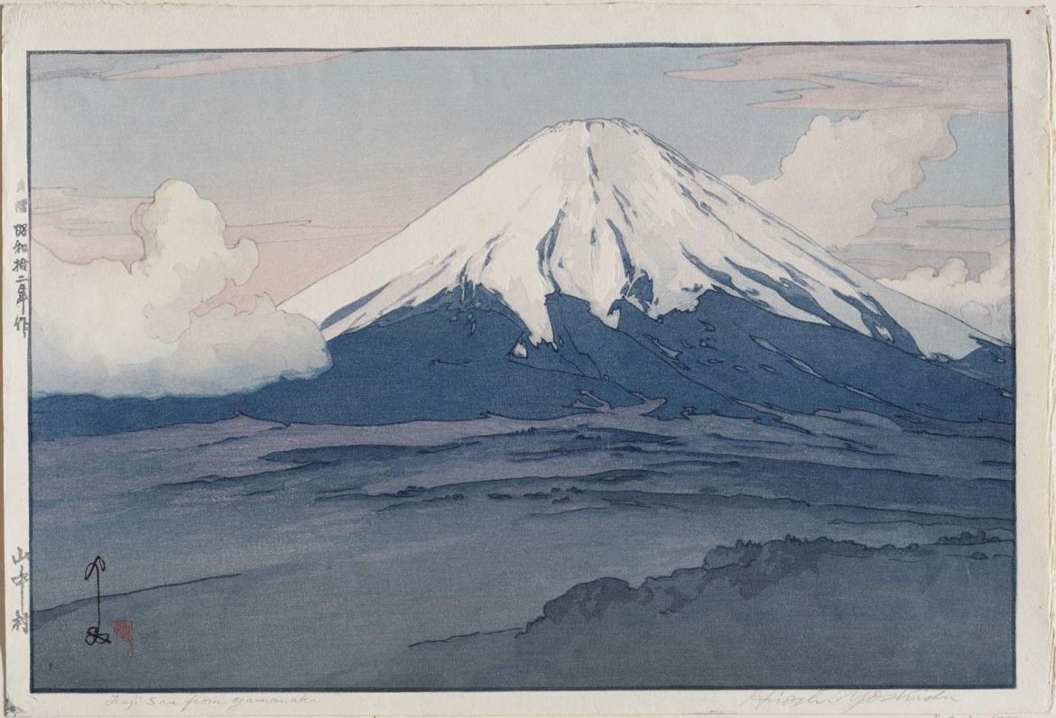 mont-fuji-estampe Estampe mont fuji Japon