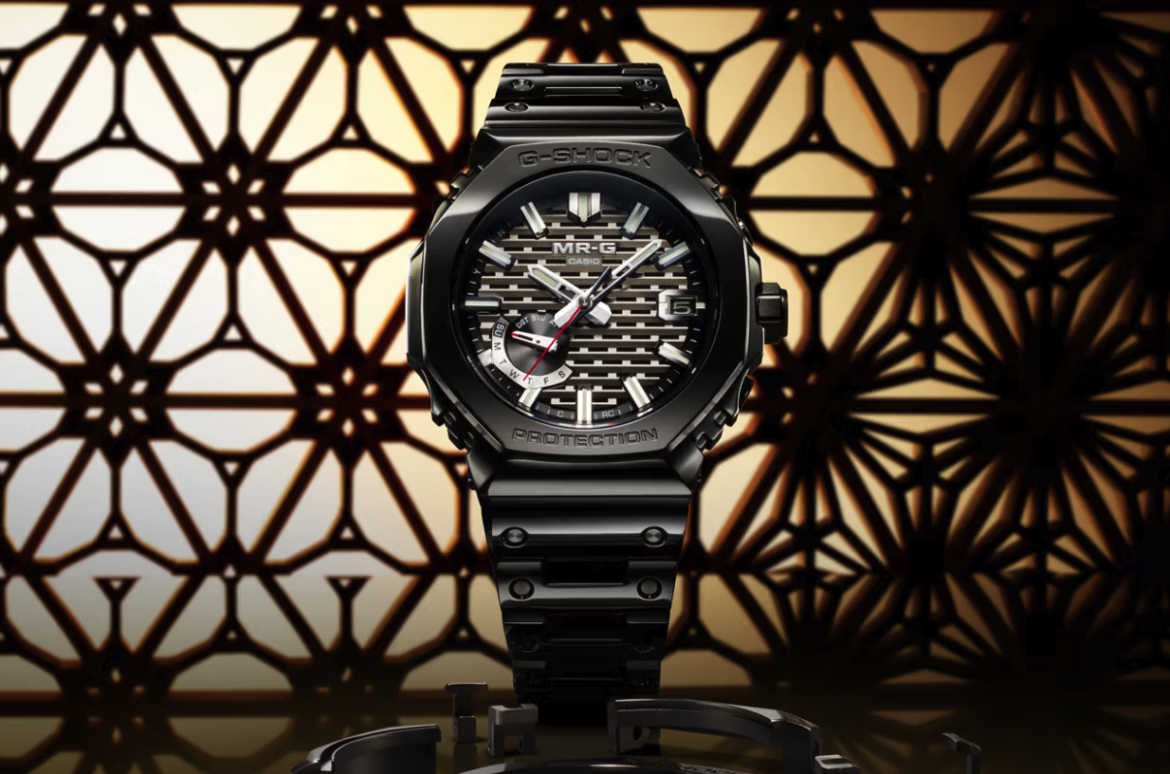 g-shock-artisanat-japon-casio Le dernier modèle G-SHOCK de chez Casio s’inspire de l’artisanat d’art du bois japonais
