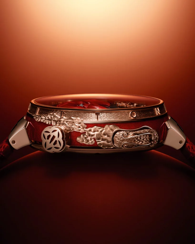 Montre Louis Vuitton Tambour automate Japon samouraï